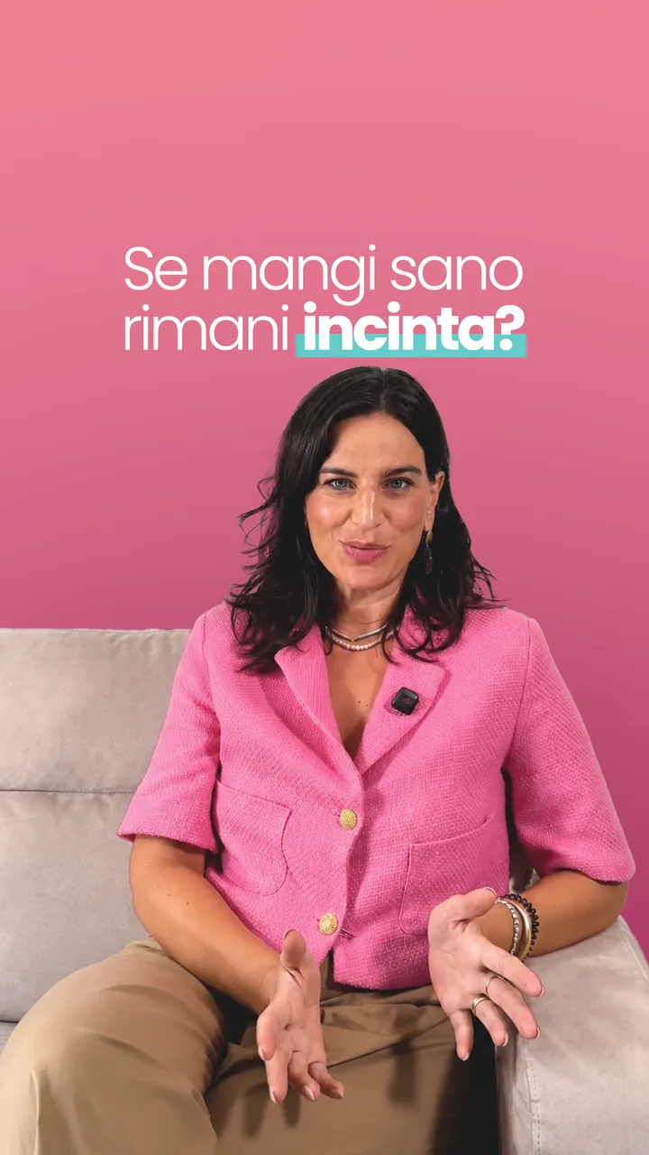 Reel cover: ‘Se mangi sano rimani incinta?’