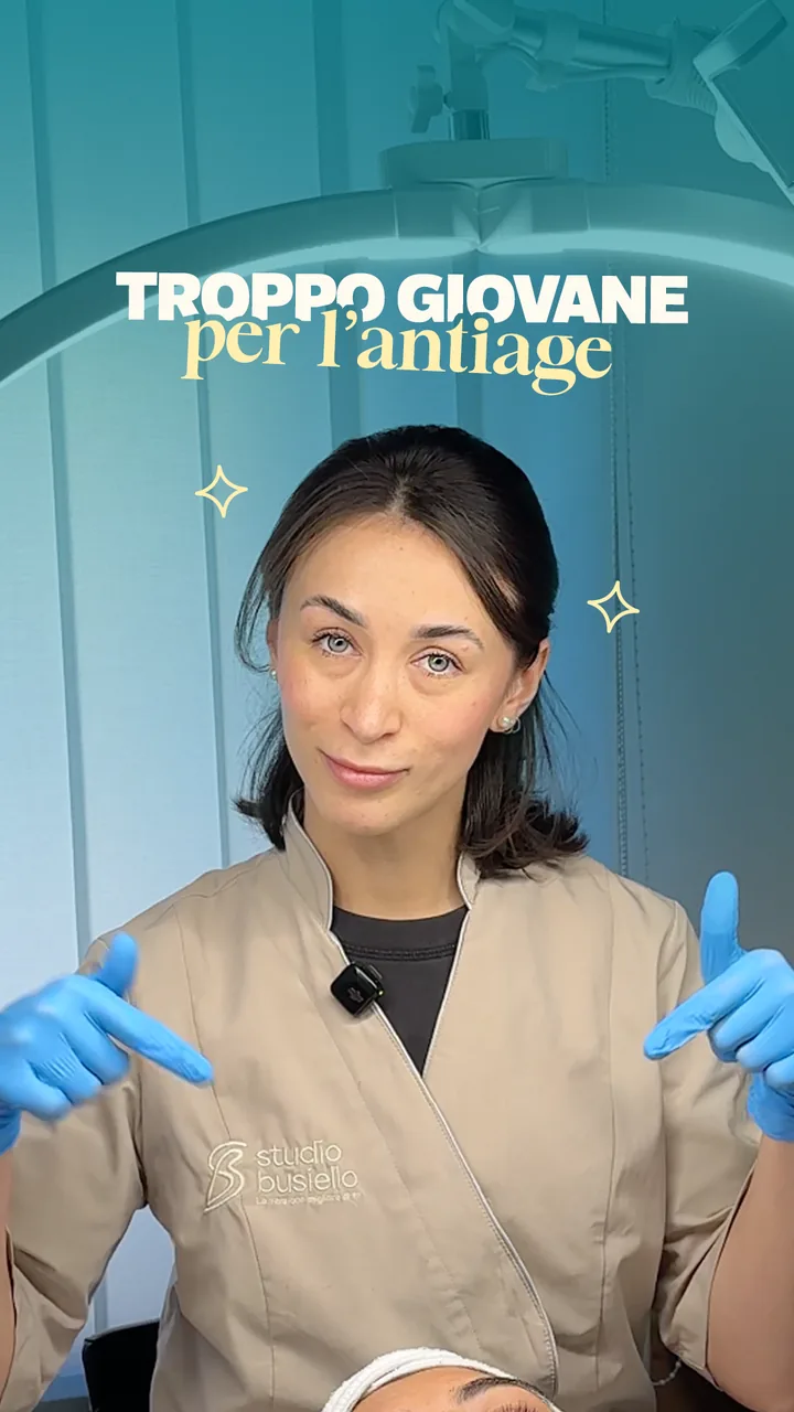 Reel cover: ‘Troppo giovane per l’antiage’