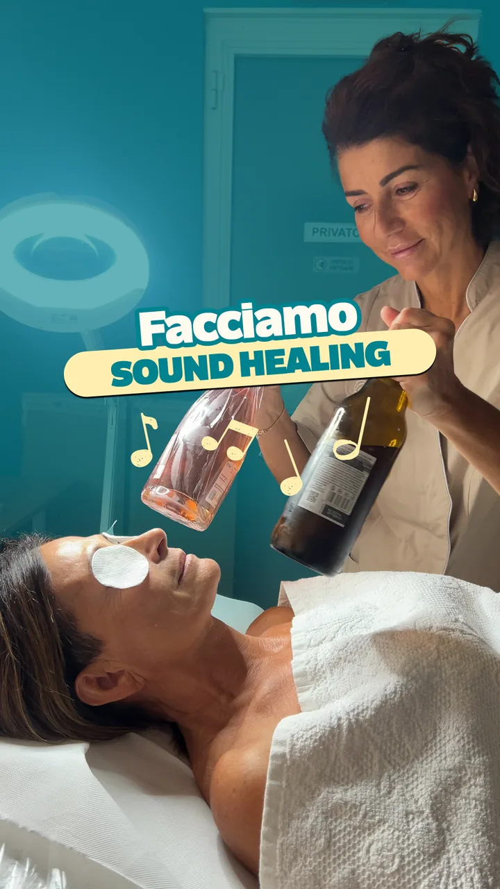 Reel cover: ‘Facciamo sound healing’