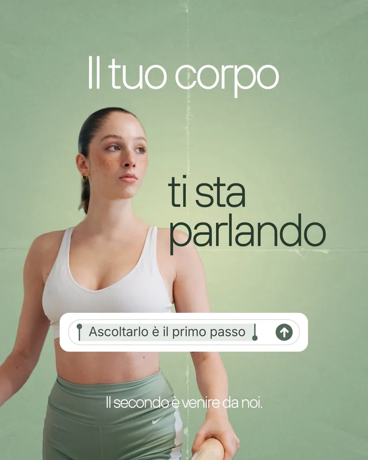 Carousel: ‘Il tuo corpo ti sta parlando. Ascoltarlo è il primo passo’