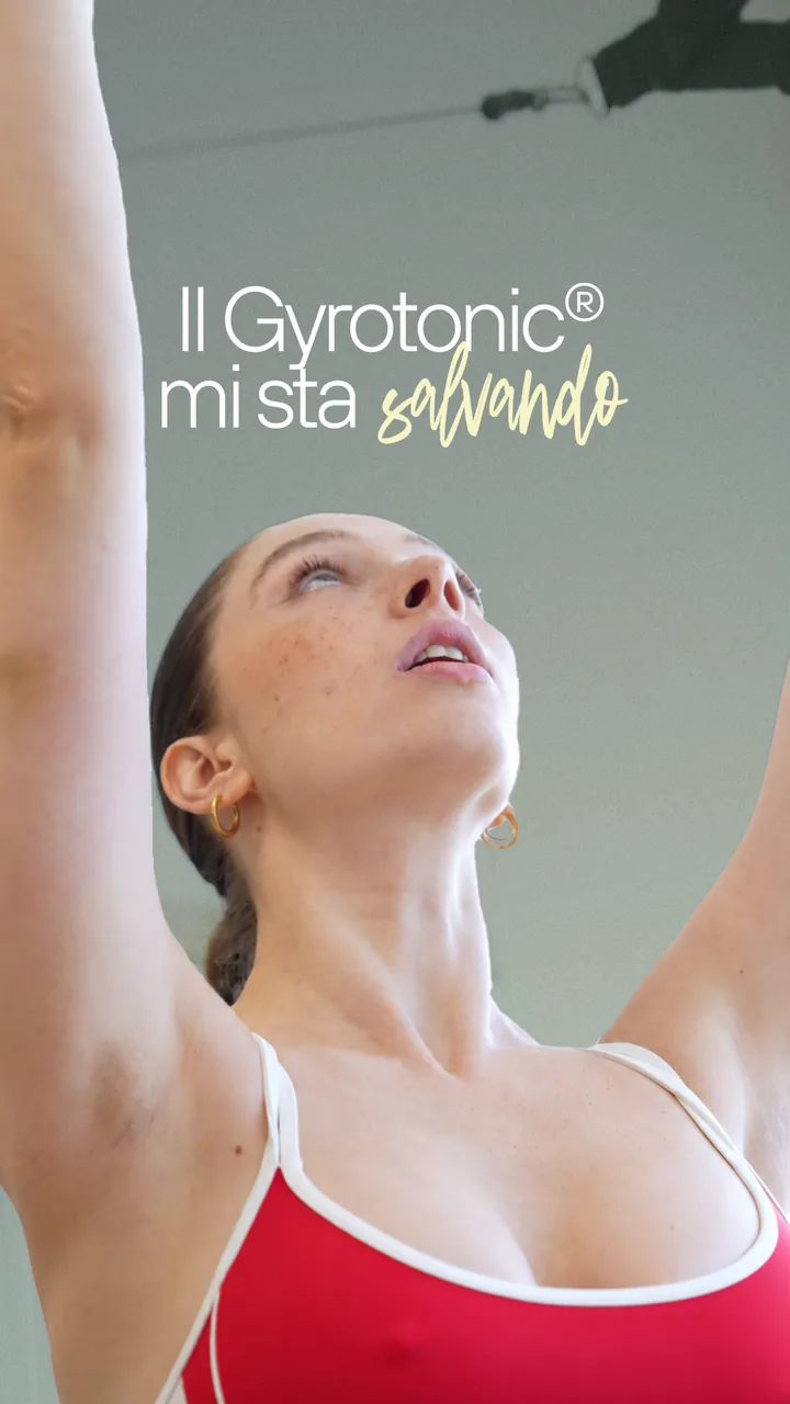 Reel cover: ‘Il Gyrotonic® mi sta salvando’